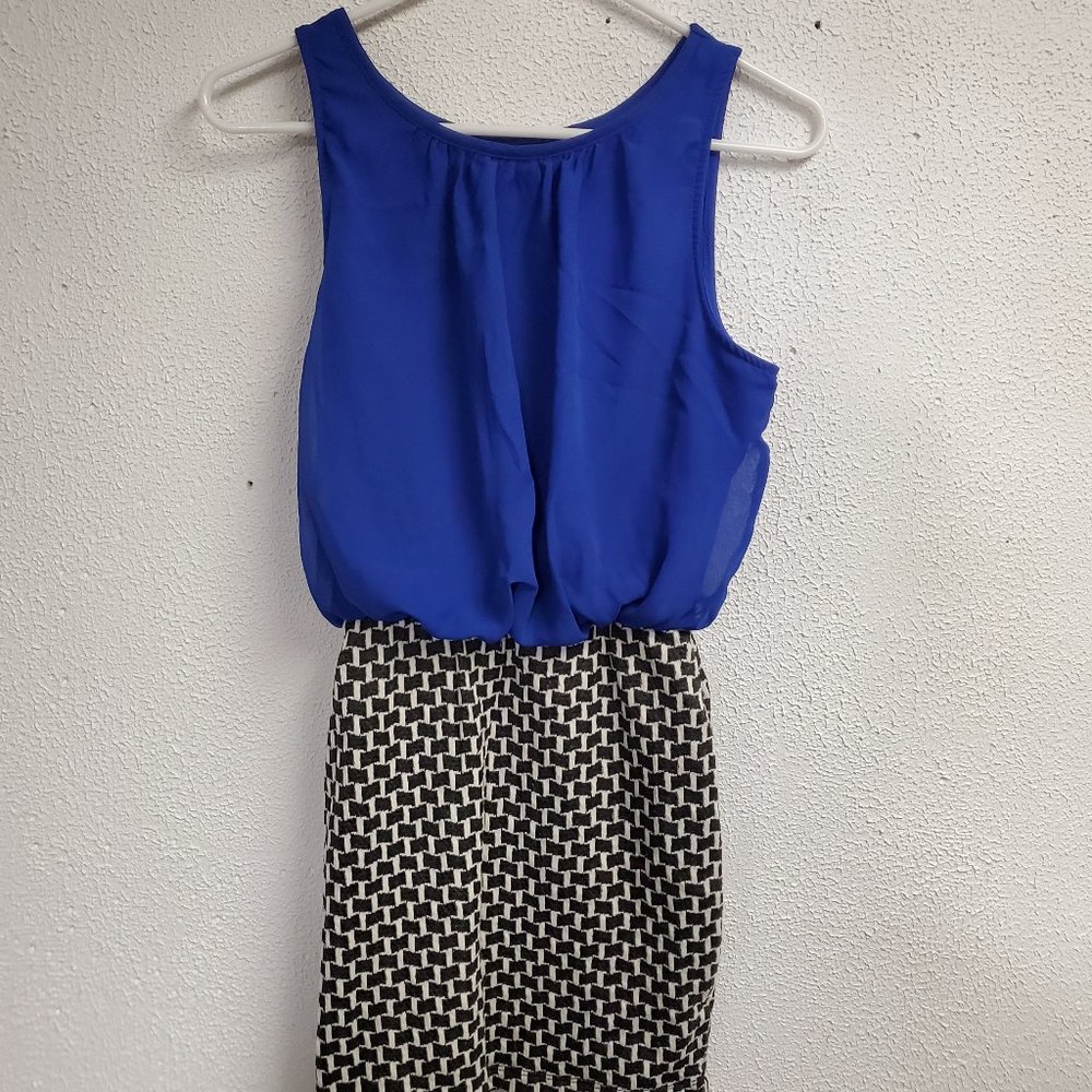 Dress - Sapphire Dolls - Small - Blue